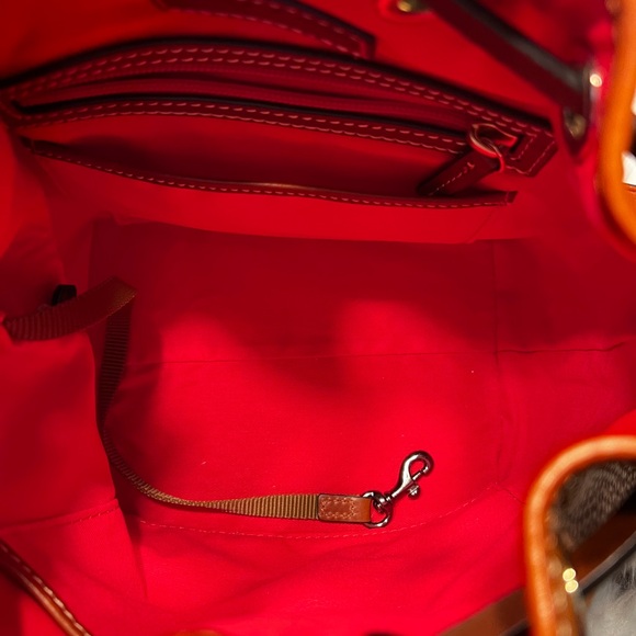 Dooney and Bourke pebble leather small drawstring bag - Picture 6 of 7